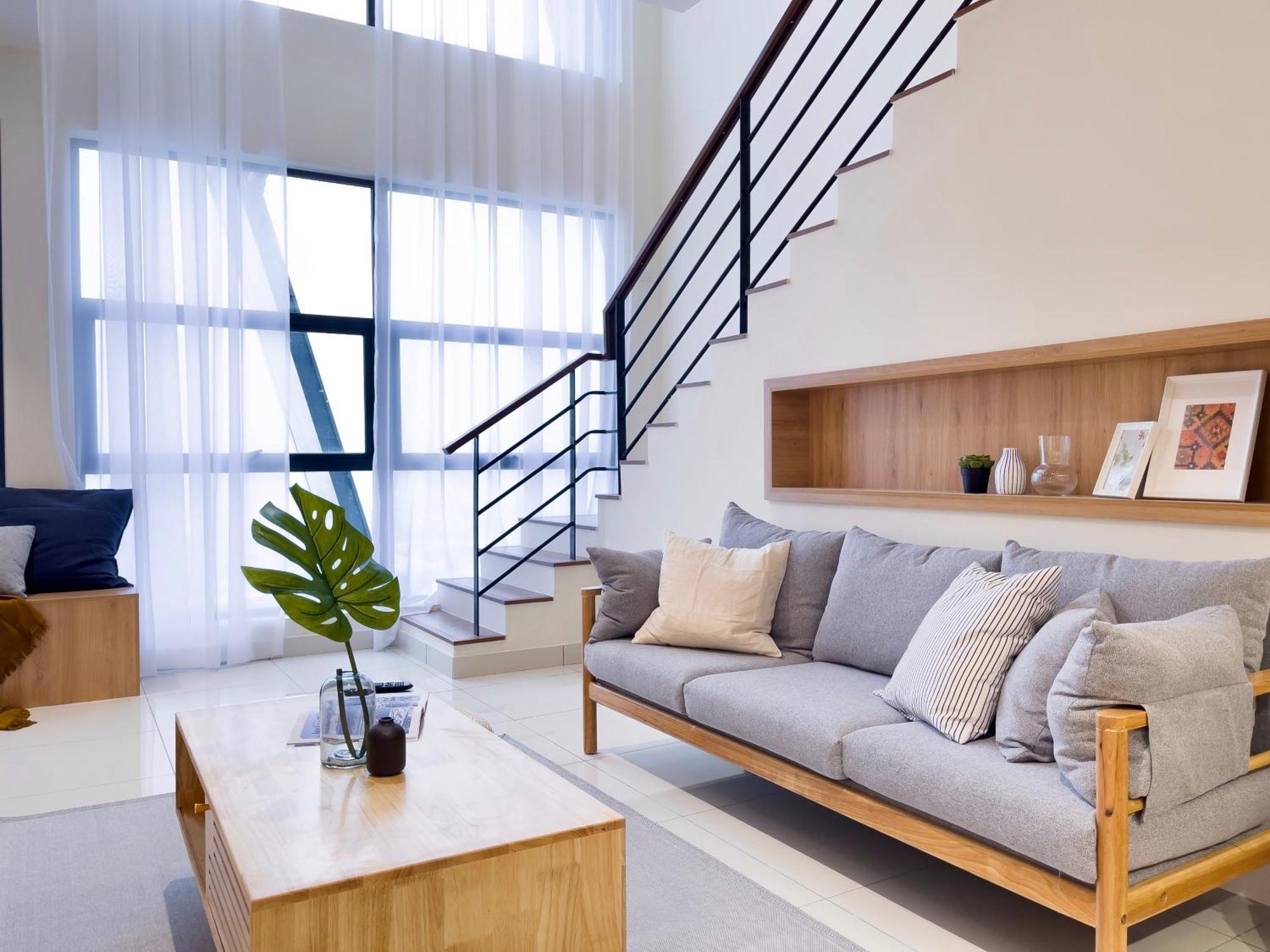 Arte Mont Kiara Kuala Lumpur Exterior foto A living room in a house